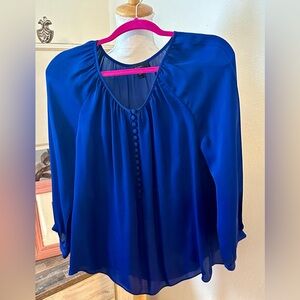 J. Crew Size 12 Purple Blouse